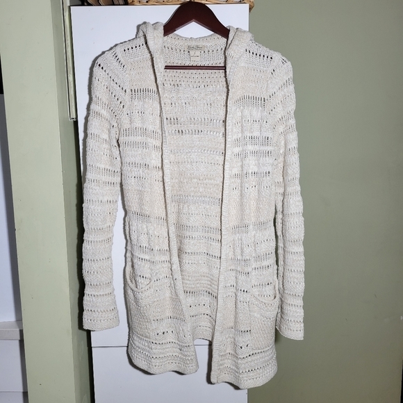 Lucky Brand Sweaters - Lucky brand cardigan sweater hooded small